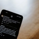 Instagram Threads feed on screen mobile phone